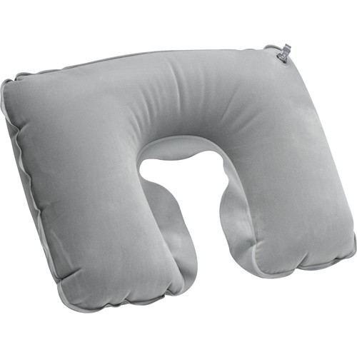 Inflatable soft travel pillow