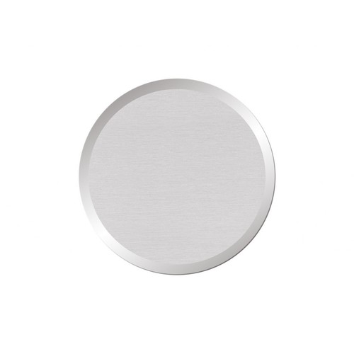 ALUMINIUMSCHEIBE MIT POLIERTEM RAND, Dur