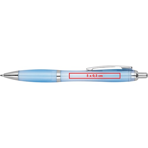 Stylo à bille transparent Alken