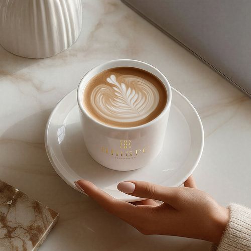 Cup Medea Set 220ml white Cup Medea Set 220ml white