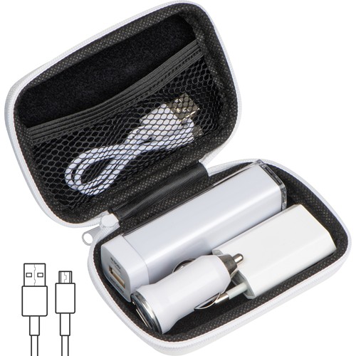 Set da viaggio con powerbank JUSTIN Set da viaggio con powerbank JUSTIN