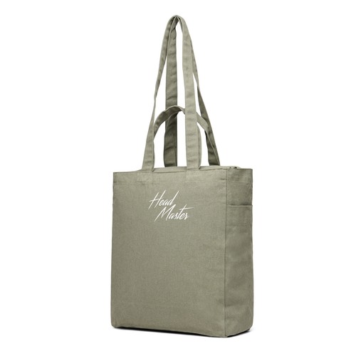 VINGA Hilo AWARE™ gerecycled canvas tas met ritssluiting