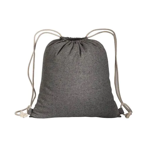 150g/m2 recycled cotton drawstring backpack 150g/m2 recycled cotton drawstring backpack