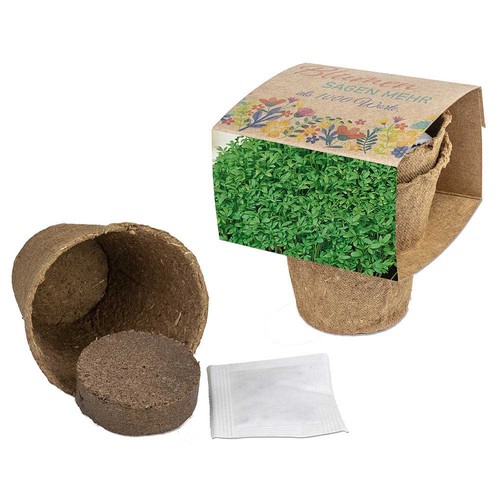 Cultivation set with seeds - Cress Cultivation set with seeds - Cress