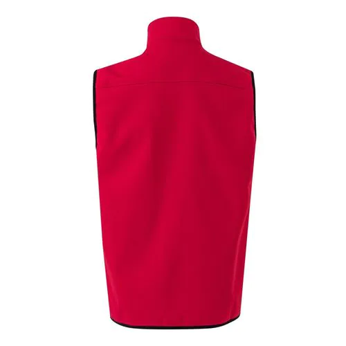 VL VARUNA. Soft shell vest (280g/m²), with polar lining, in polyester (94%) and elastane (6%) VL VARUNA. Soft shell vest (280g/m²), with polar lining, in polyester (94%) and elastane (6%)