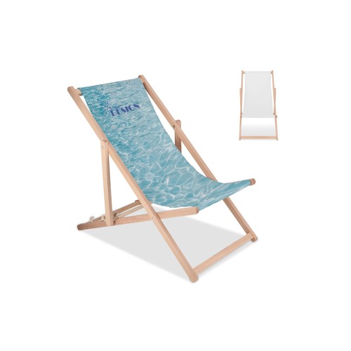 Folding beach chair sublimation