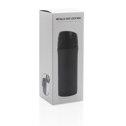 Metallic easy lock vacuum mug Metallic easy lock vacuum mug
