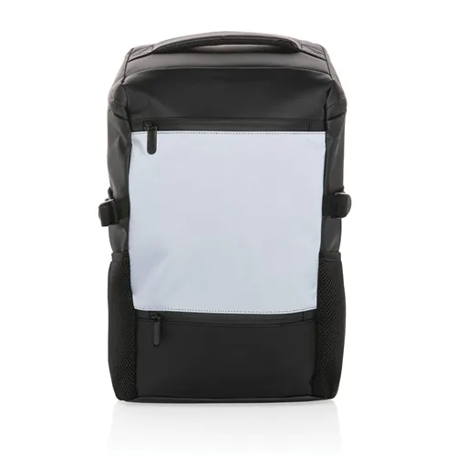 PU high visibility easy access 15.6" laptop backpack PU high visibility easy access 15.6" laptop backpack