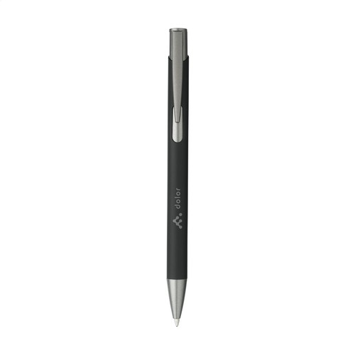 Ebony Soft RCS Recycled Alu SoftTouch stylo