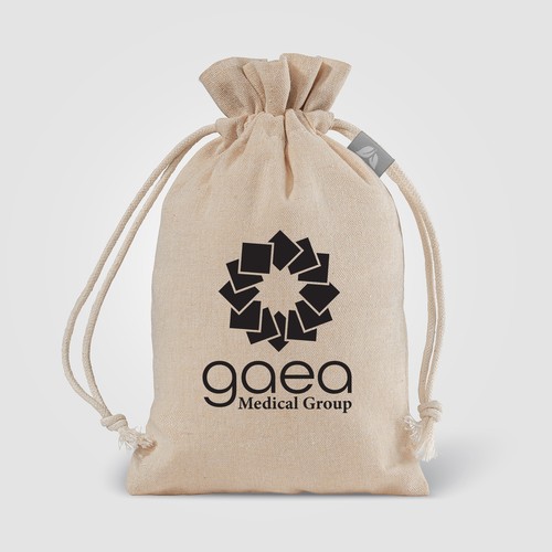 Petit Sac cadeau en coton recyclé de 105 gsm