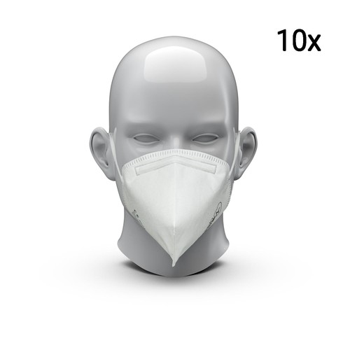 Respiratory Mask "SafeCare” FFP3 NR (Set of 10)