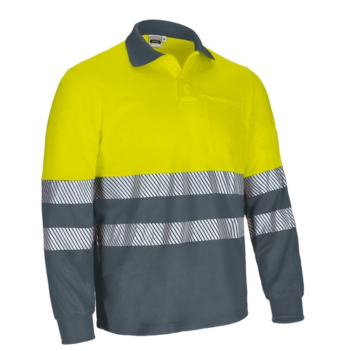 Hi-Vis L/S Polo  ALBURY