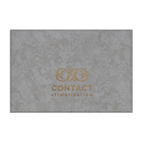 ETUI 1 CARTE PVC GOMME MARBRE