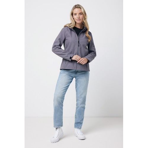 Veste femme soft shell en polyester recyclé IQONIQ Makalu Veste femme soft shell en polyester recyclé IQONIQ Makalu