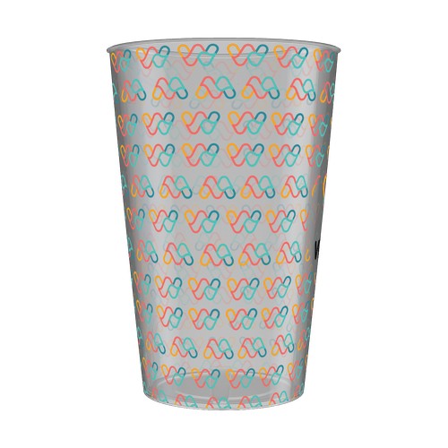 Gobelet réutilisable personnalisé 50cl Pinte - Quadrichromie Gobelet réutilisable personnalisé 50cl Pinte - Quadrichromie