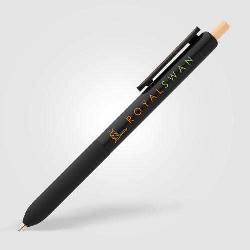 Stylo à clip sensoriel en plastique recyclé Echo