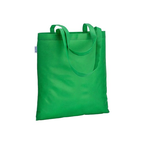 Bolsa de PET reciclado 80 g/m2, Asas largas