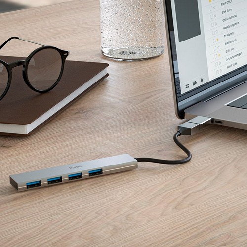 Hub USB, USB-C Hama Hub USB, USB-C Hama