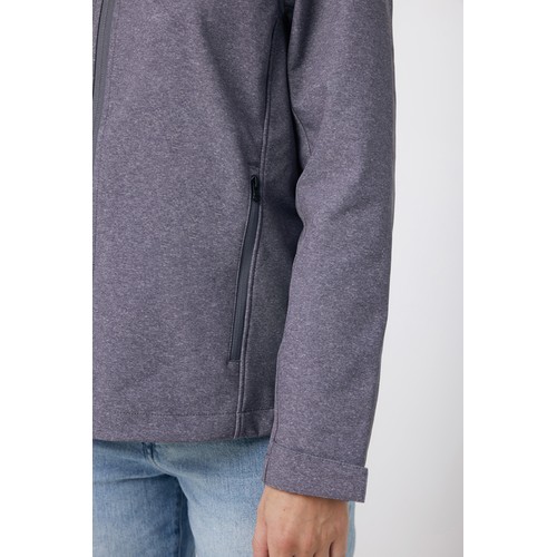 Veste homme soft shell en polyester recyclé IQONIQ Makalu Veste homme soft shell en polyester recyclé IQONIQ Makalu