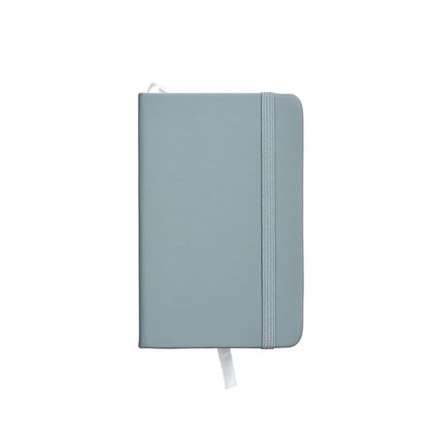 Notebook with PU cover Notebook with PU cover in pastel colors and elastic closure