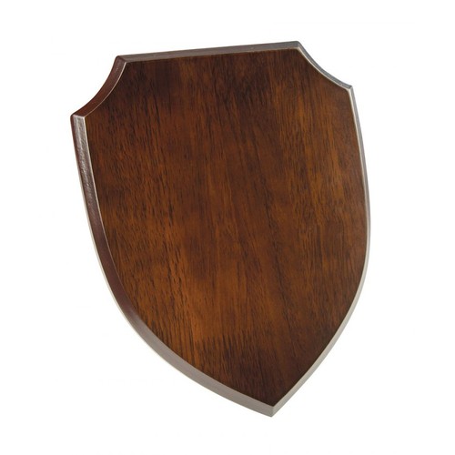 PLAQUE WALNUT SHIELD 200X250X15 MM PLAQUE WALNUT SHIELD 200X250X15 MM
