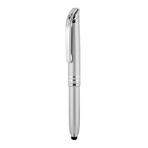 PENNA A SFERA TOUCH SCREEN E LUCE IN ALLUMINIO E METALLO PENNA A SFERA TOUCH SCREEN E LUCE IN ALLUMINIO E METALLO