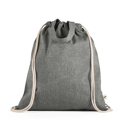 RISSANI. Drawstring bag with recycled cotton (70%) and polyester (30% rPET) (140 g/m²) RISSANI. Drawstring bag with recycled cotton (70%) and polyester (30% rPET) (140 g/m²)