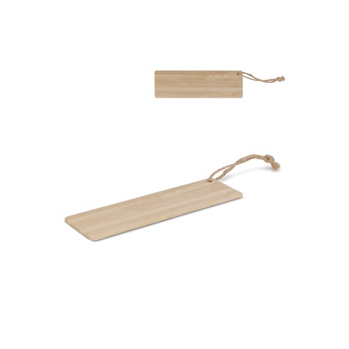 Marcapáginas bambú