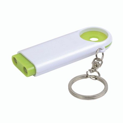 sleutelhanger met winkelmuntje sleutelhanger met winkelmuntje