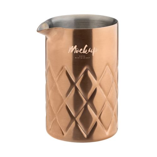 Brushed Copper Steel Double Walled Mixing Jar (580ml) Brushed Copper Steel Double Walled Mixing Jar (580ml)