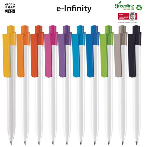 Ballpoint Pen e-Infinity Recycled White