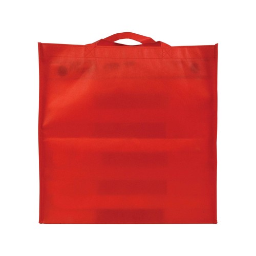 Bolsa shopper de tejido sin tejer 100 g/m2 con asas largas y fuelle Bolsa shopper de tejido sin tejer 100 g/m2 con asas largas y fuelle