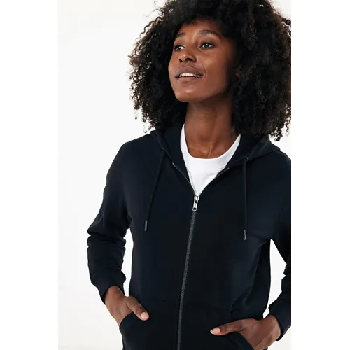 IQONIQ Abisko gerecycled katoen hoodie met rits IQONIQ Abisko gerecycled katoen hoodie met rits