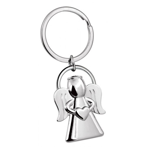 KEY CHAIN - ANGEL WITH HALO AND HEART KEY CHAIN - ANGEL WITH HALO AND HEART
