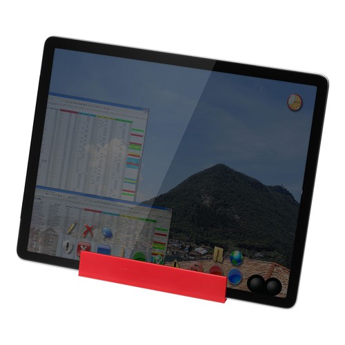 Soporte para móvil o tablet con porta notas