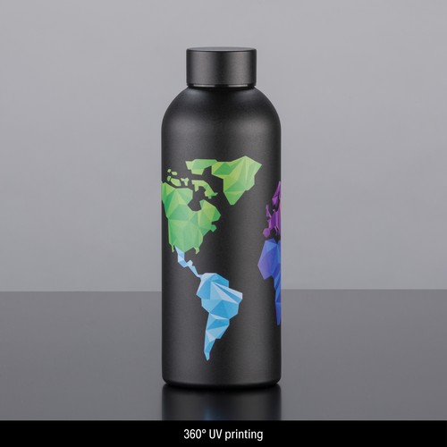 ACTIVE SET: BOUTEILLE D’EAU ISOTHERME ET PARAPLUIE AUTOMATIQUE