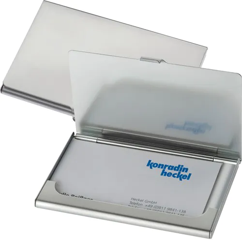 Etui en métal à cartes de visite Cornwall Etui en métal à cartes de visite Cornwall