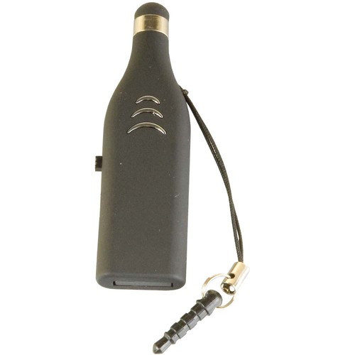 4 GB ABS pen drive with touchscreen tip and mini jack to connect it to devices