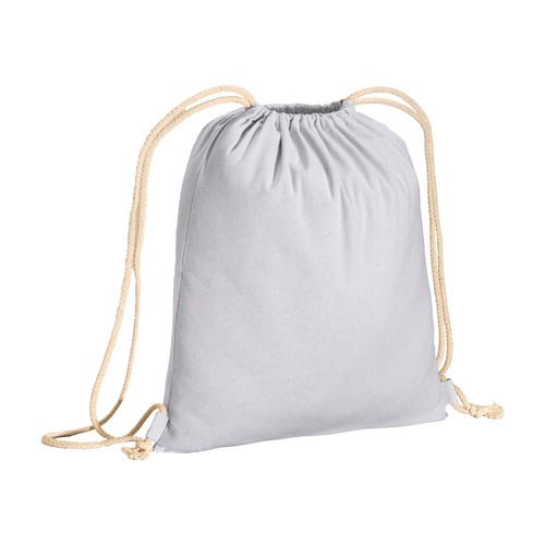 180 g/m2 cotton backpack, with drawstring closure