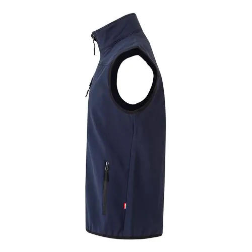 VL VARUNA. Soft shell vest (280g/m²), with polar lining, in polyester (94%) and elastane (6%) VL VARUNA. Soft shell vest (280g/m²), with polar lining, in polyester (94%) and elastane (6%)