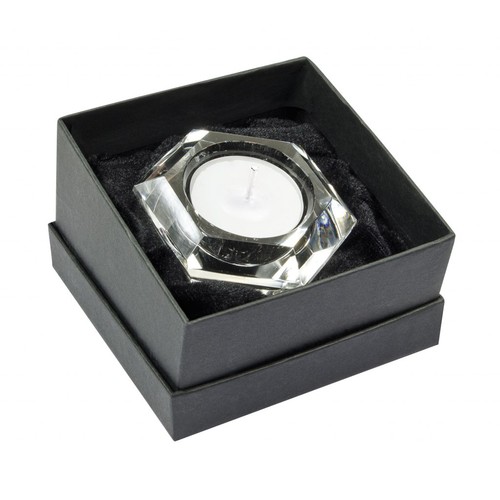 PORTACANDELA CRYSTAL ESAGONAL - d=75mm