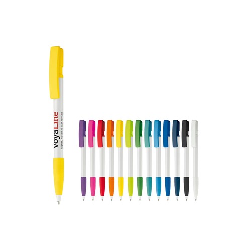 Nash ball pen rubber grip hardcolour