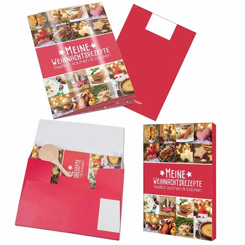 Recipe Book Set - Christmas - Set - without printing Recipe Book Set - Christmas - Set - without printing