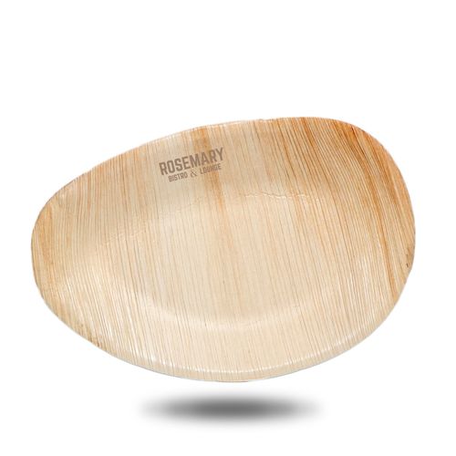 Ellipse Disposable Palm Leaf Bowl