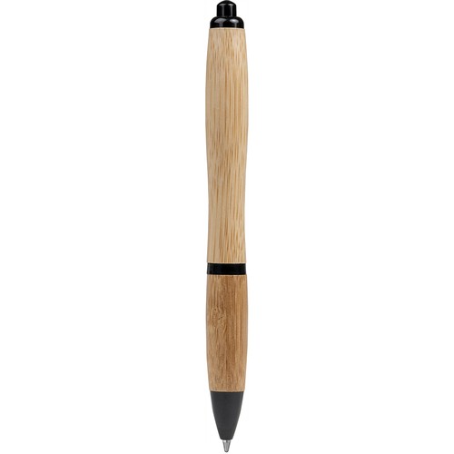 BAMBOO, METAL AND PLASTIC BALLPOINT PEN BAMBOO, METAL AND PLASTIC BALLPOINT PEN