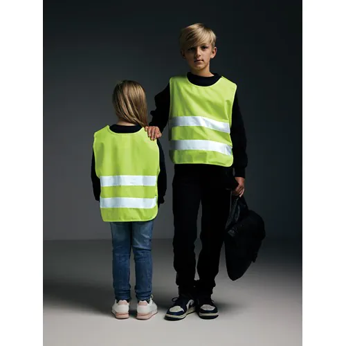 GRS recycled PET high-visibility safety vest 7-12 years GRS recycled PET high-visibility safety vest 7-12 years