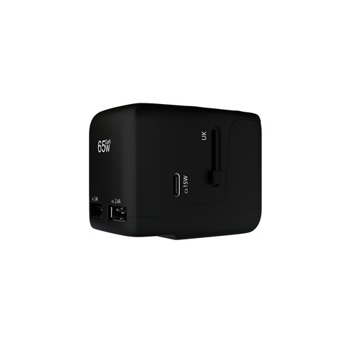 65W international adapter + cable