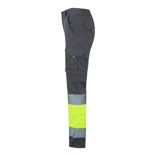 VL ZEUS. Pantaloni elasticizzati bicolore con diverse tasche (240g/m²), in cotone (46%), EME (38%) e poliestere (16%) VL ZEUS. Pantaloni elasticizzati bicolore con diverse tasche (240g/m²), in cotone (46%), EME (38%) e poliestere (16%)