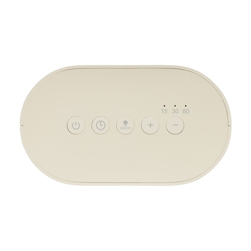 LumaRise RCS gerecycled plastic wekker met witte ruis