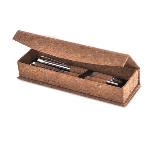 CORK AND METAL WRITING SET CORK AND METAL WRITING SET